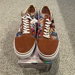 Disney 100 Vans Old Skool Scrapbook Skate Shoes NWT
